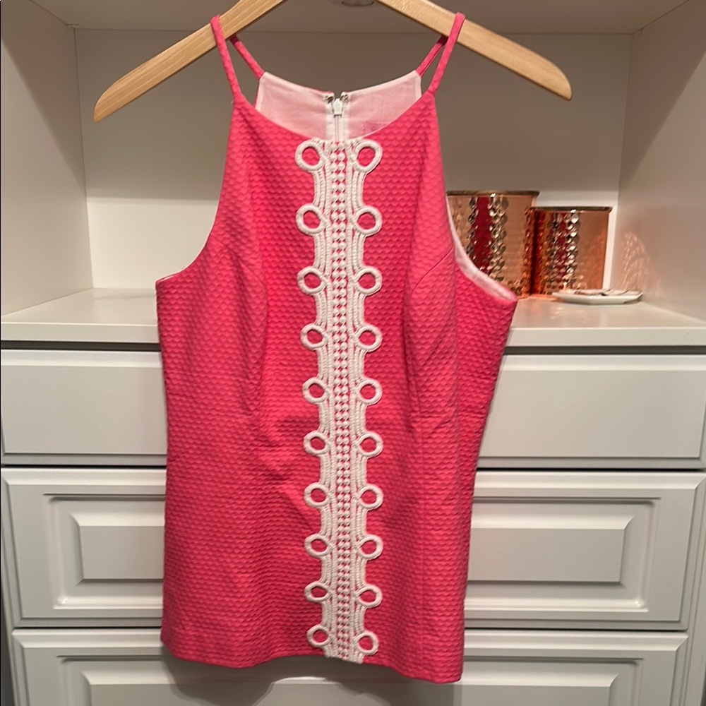NWT Lilly Pulitzer Annabelle Top in Hotty Pink